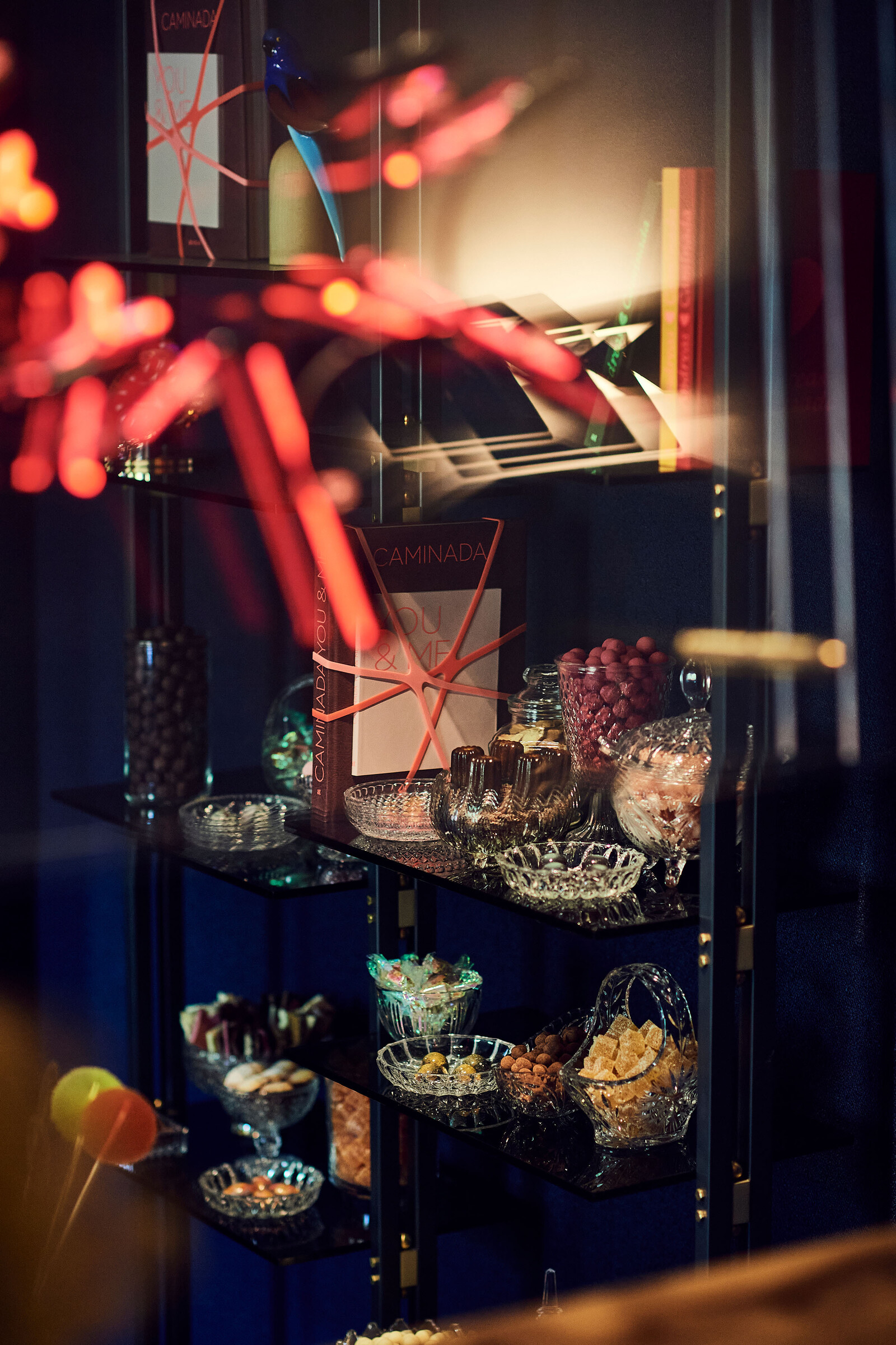 Der Candystore des Restaurant Igniv. Das Restaurant Igniv ist im Grand Resort Bad Ragaz. Einem Luxushotel in der Schweiz.