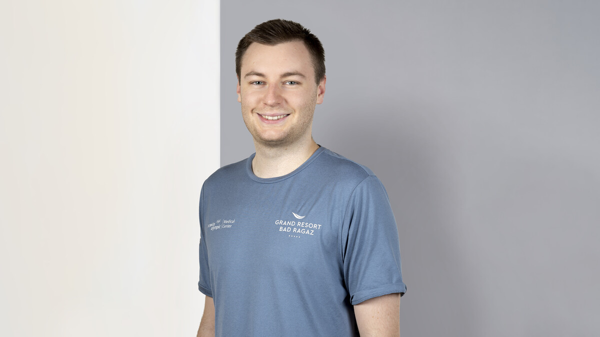 Portrait of Rudi Sagmeister, Physiotherapeut at Tamina Health