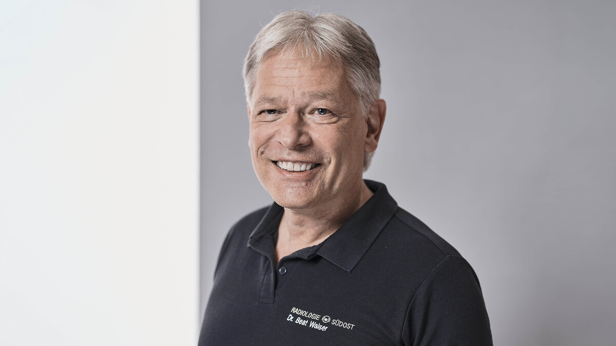 Ein Porträt von Dr. med. Beat Walser, Facharzt FMH für Radiologie.